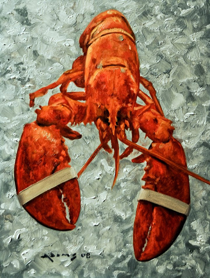 Lobster on Ice by Mark Adams
