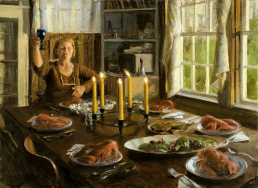 Toast To Lobsters by Alexandra Tyng